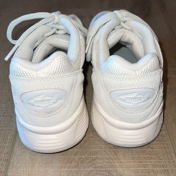 Puma White OG Trinomic Sneakers Trainers US 5.5 - Picture 5 of 9